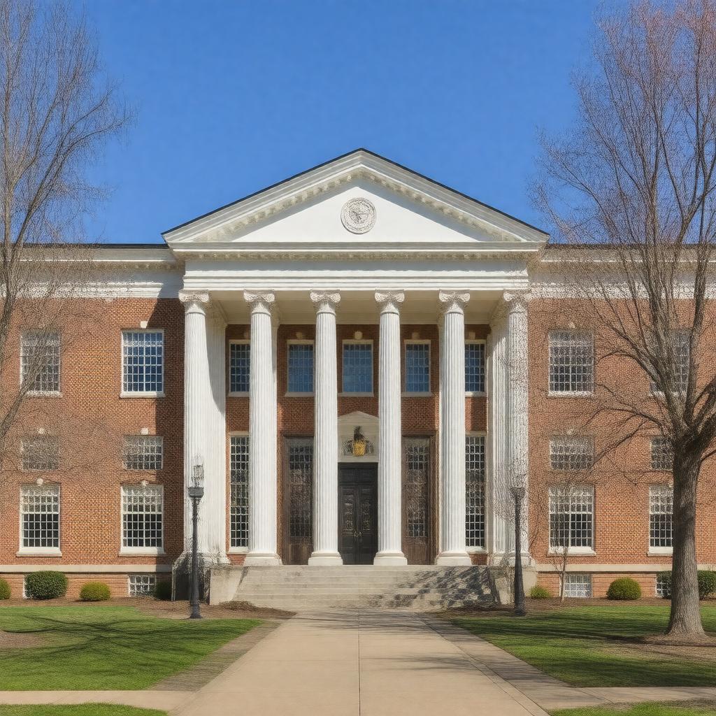 AI-created image of Frank Batten School of Leadership and Public Policy
