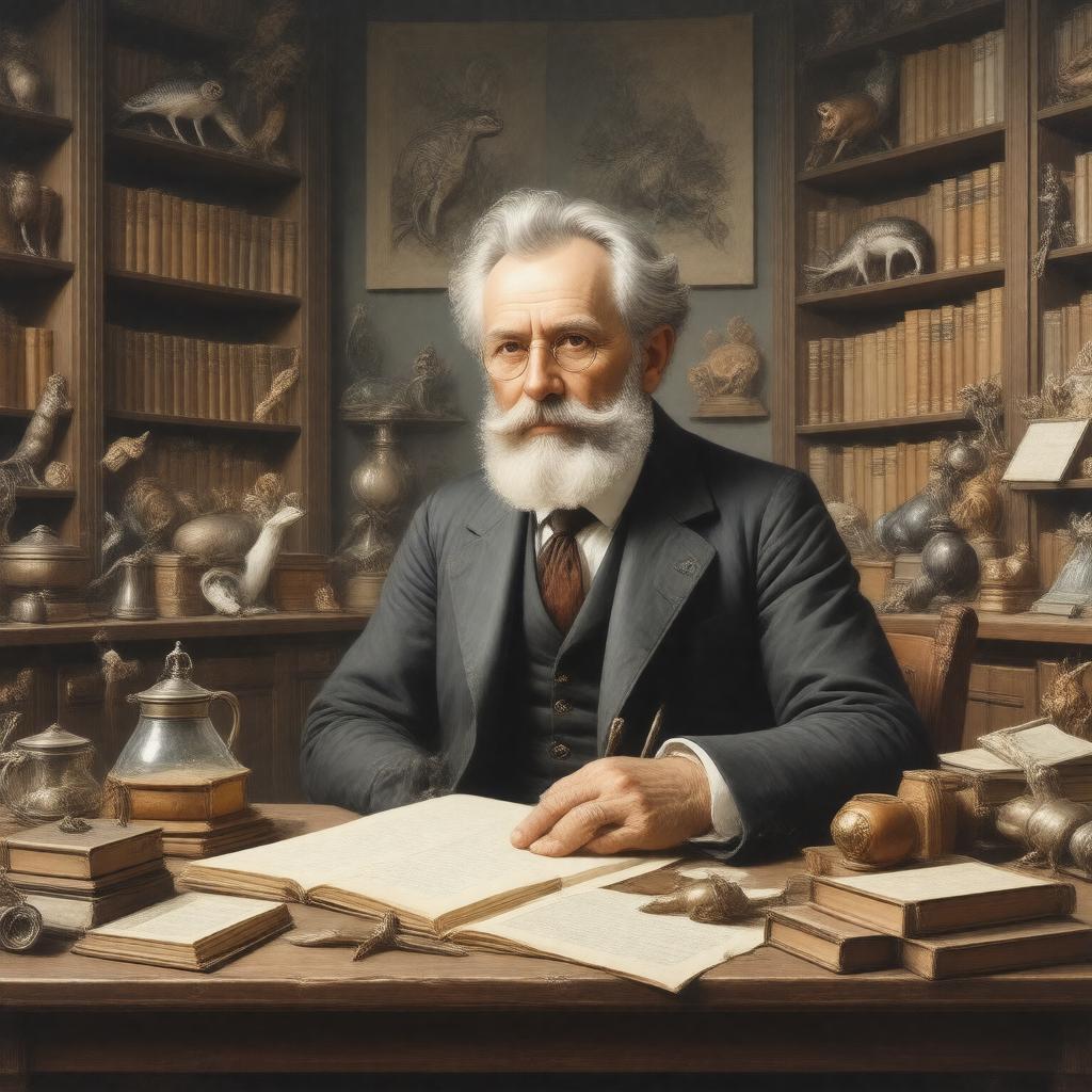 AI-created image of Frank Buckland