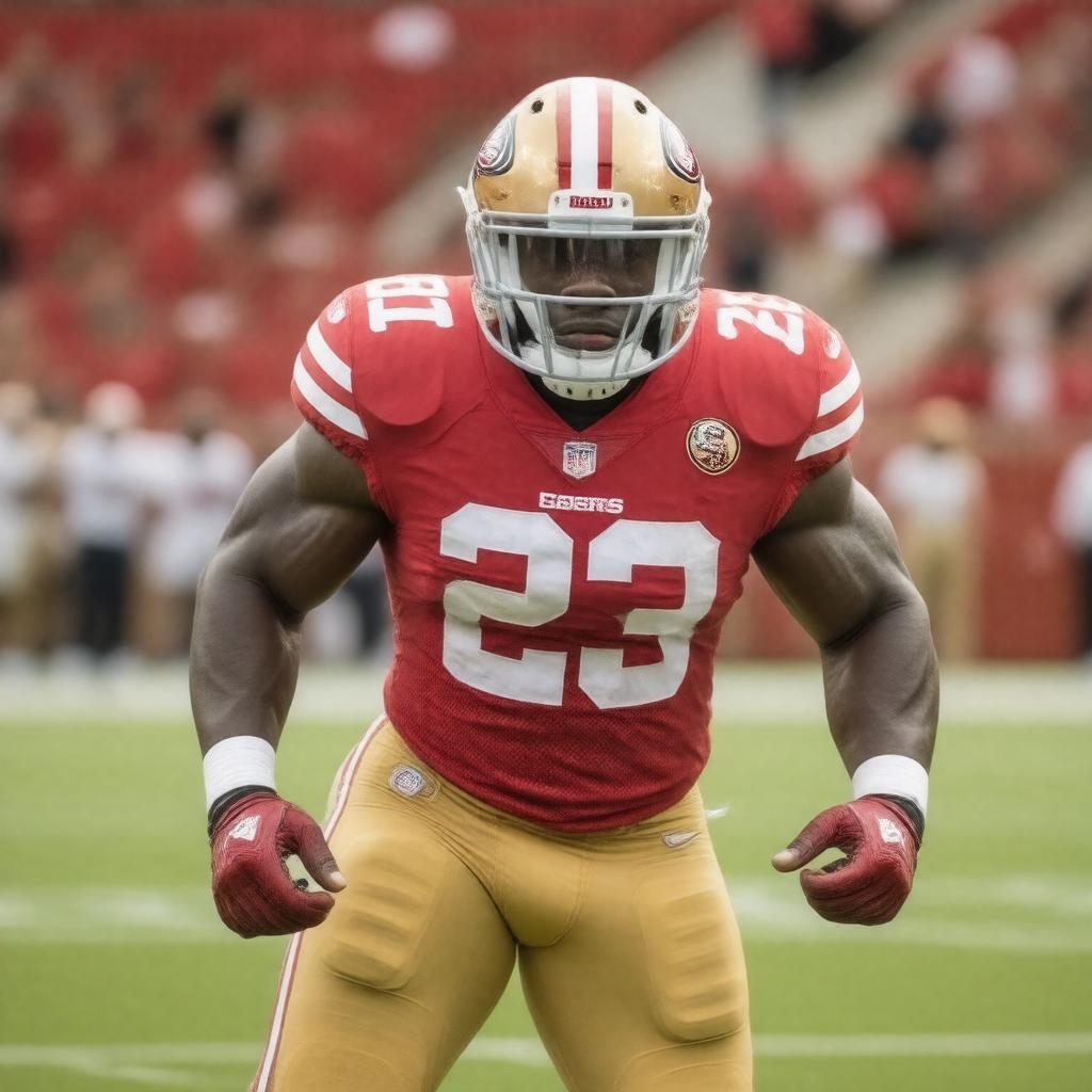 AI-created image of Frank Gore