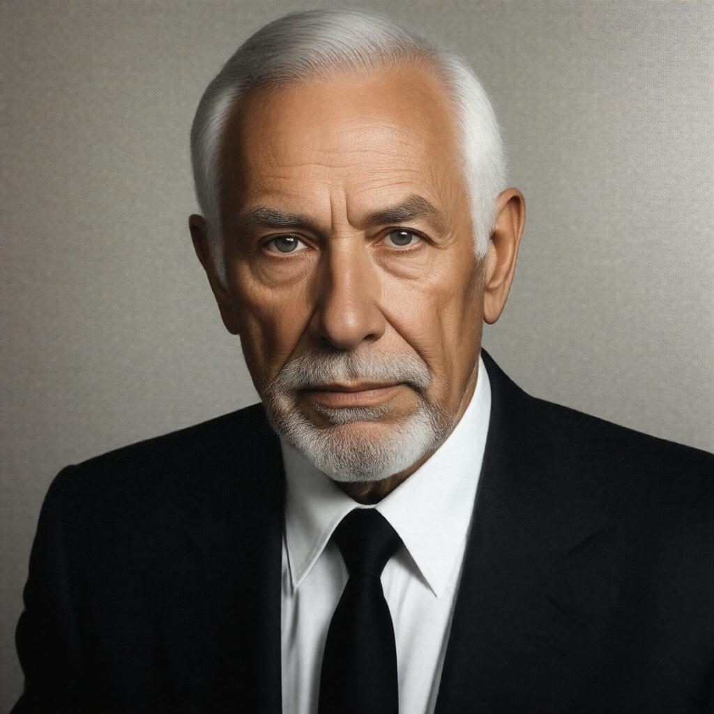 AI-created image of Frank Langella