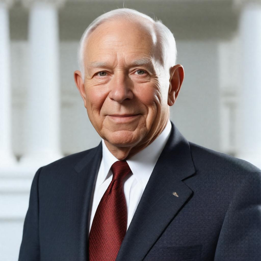 AI-created image of Frank Lautenberg