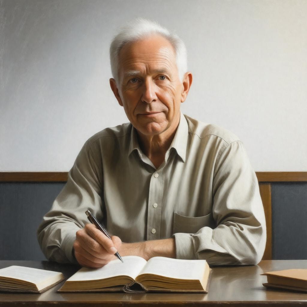 AI-created image of Frank McCourt