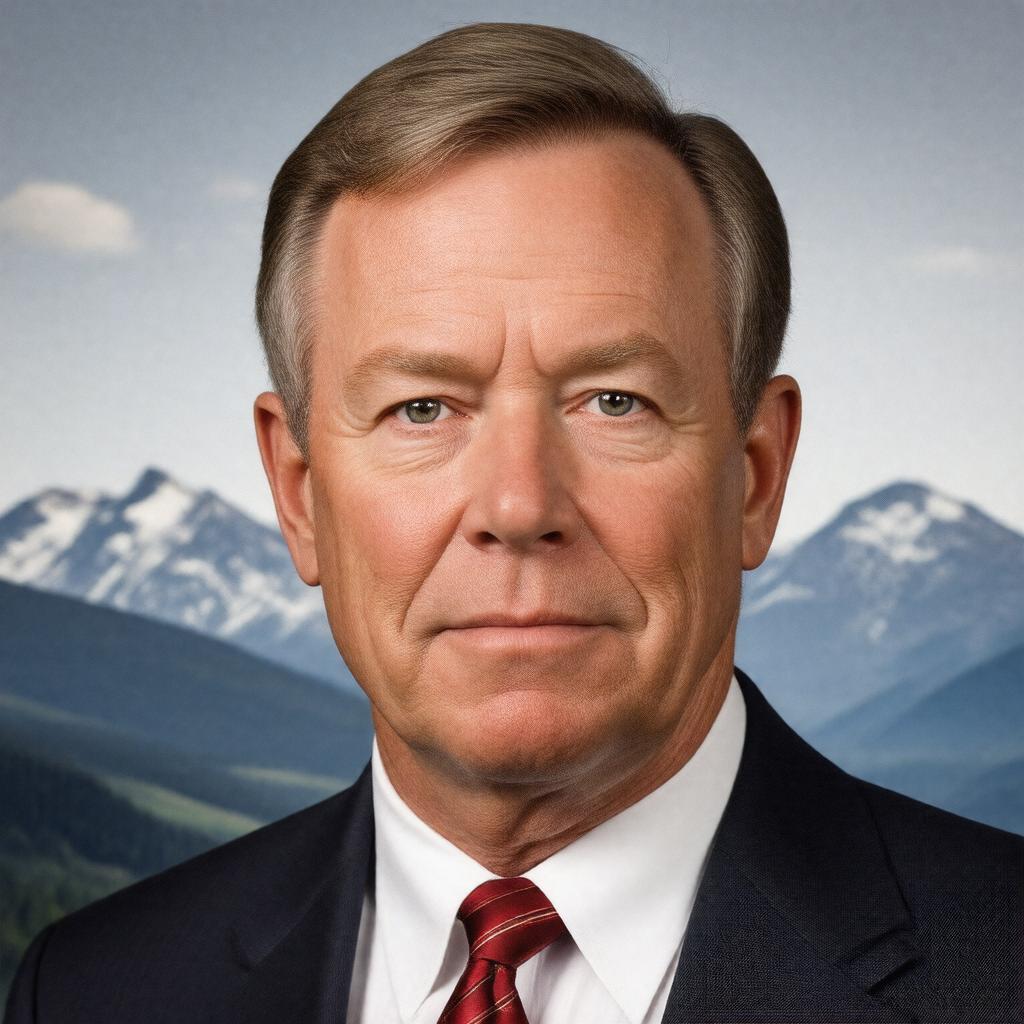 AI-created image of Frank Murkowski