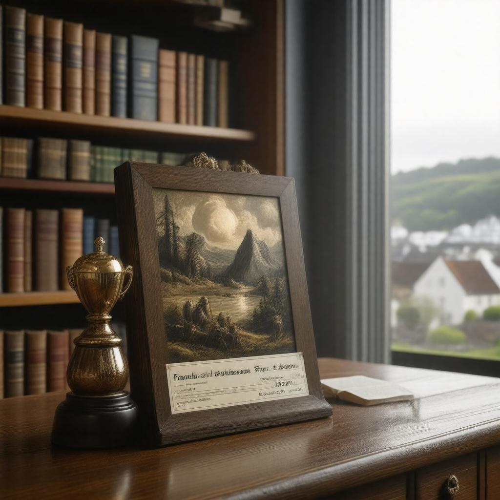 AI-created image of Frank O'Connor International Short Story Award