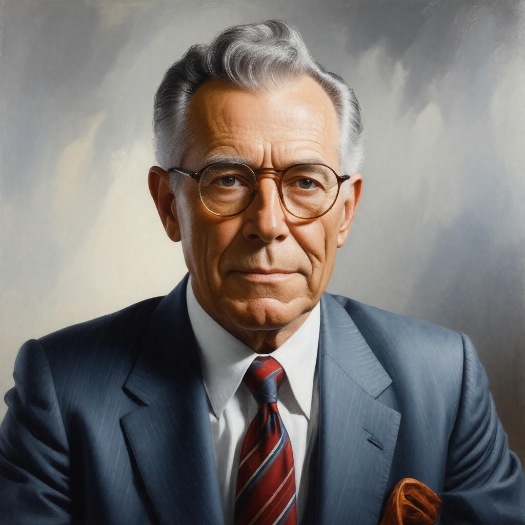 AI-created image of Frank Pierson