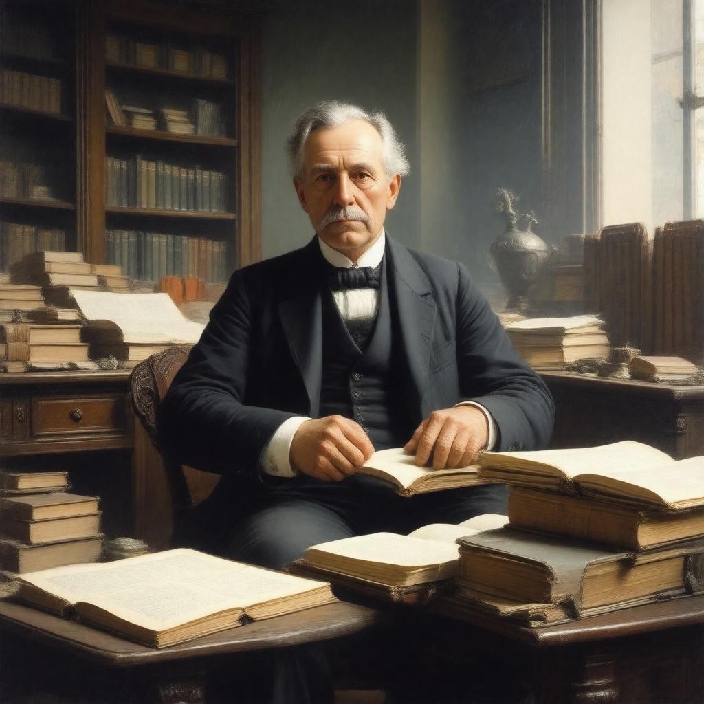 AI-created image of Frank Ramsey