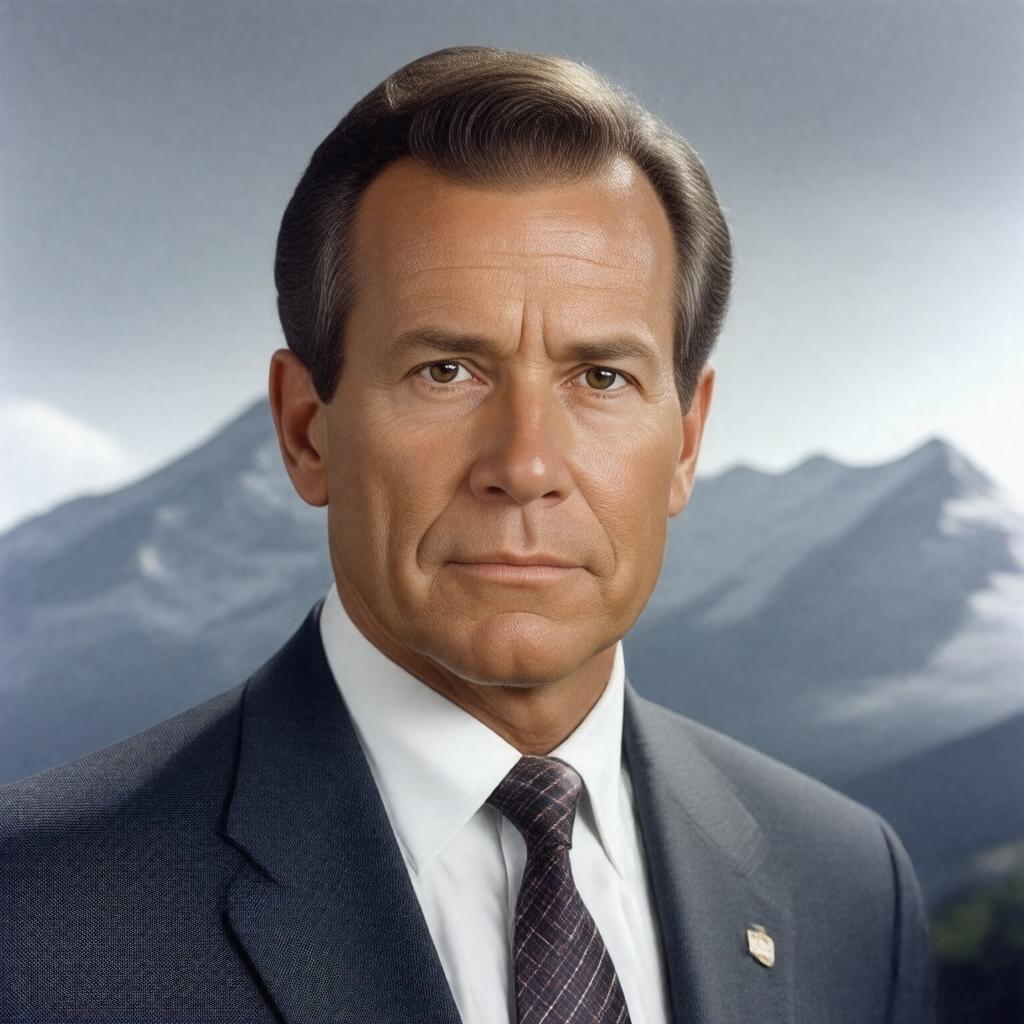 AI-created image of Frank Richard Wells