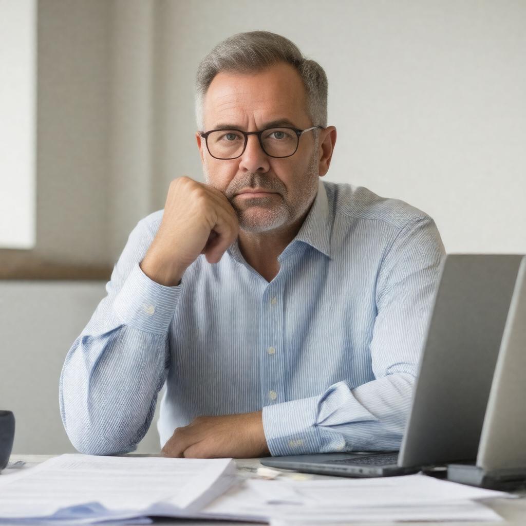 AI-created image of Frank Rose