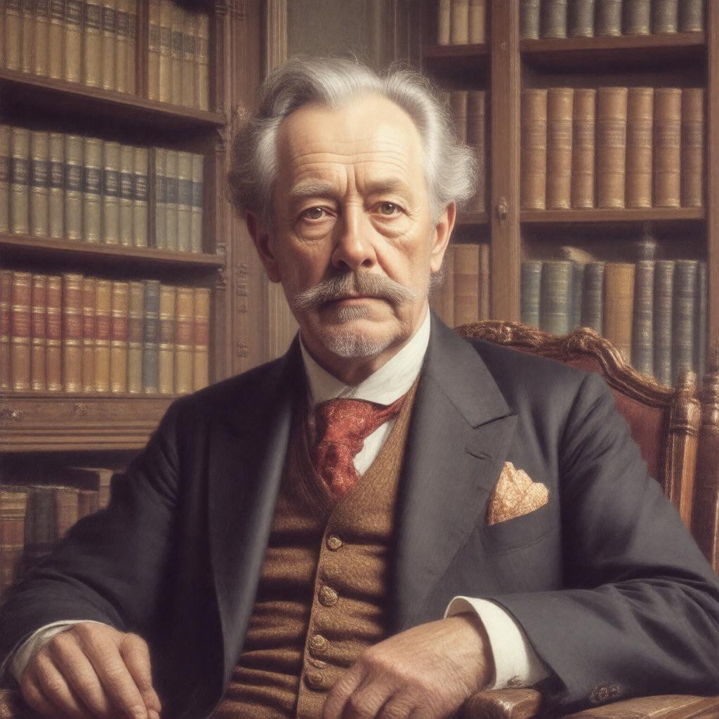 AI-created image of Frank Russell, 2nd Earl Russell