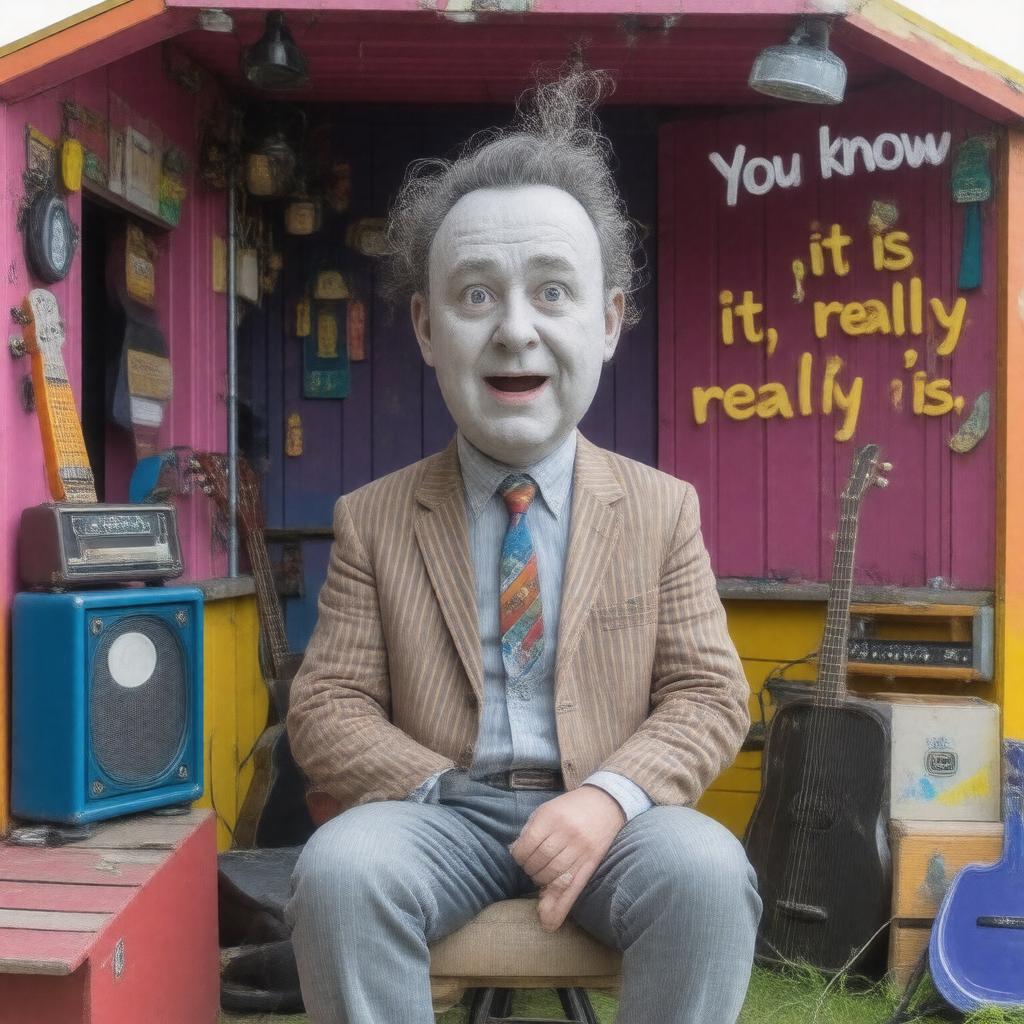 Click to view larger image AI-created image of Frank Sidebottom