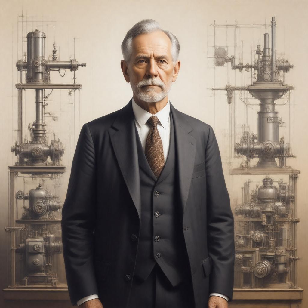 AI-created image of Frank Sprague