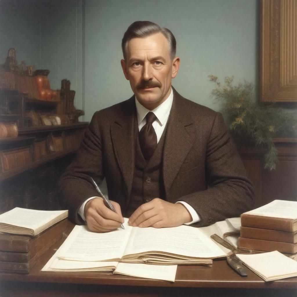 Click to view larger image AI-created image of Frank Yates