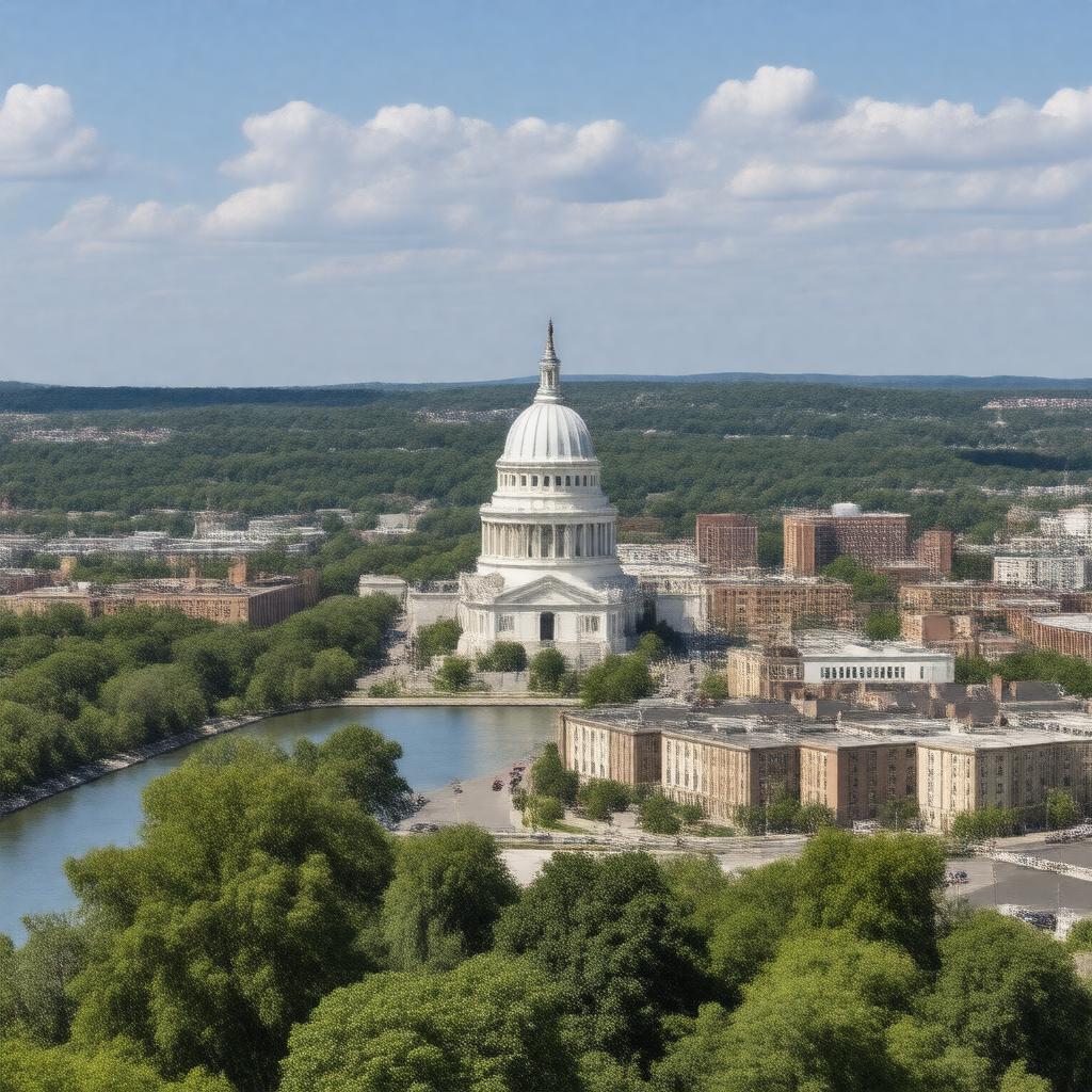 AI-created image of Frankfort