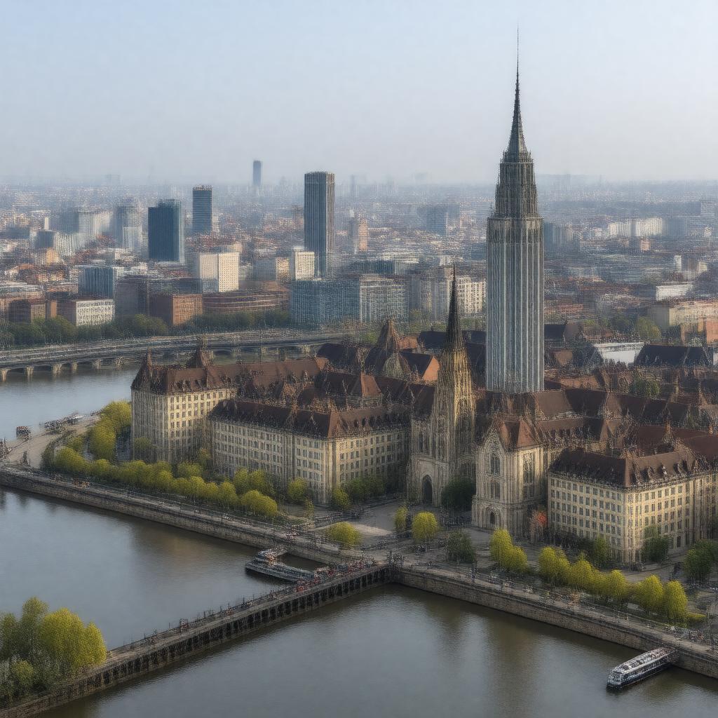 AI-created image of Frankfurt