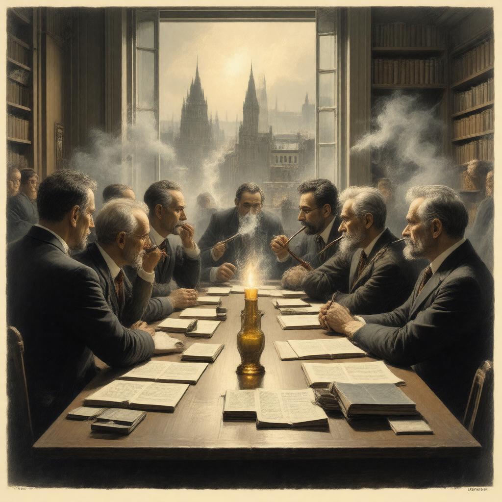 AI-created image of Frankfurt School