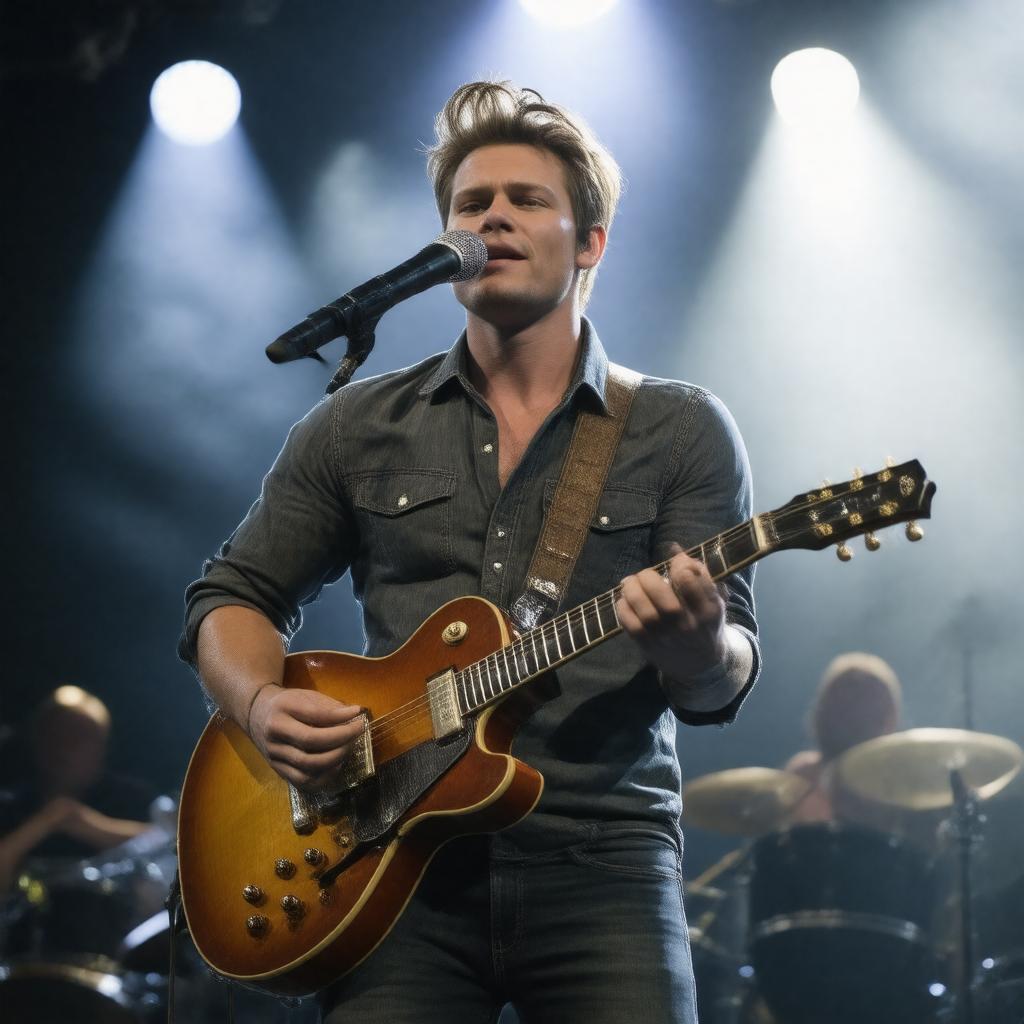 AI-created image of Frankie Ballard