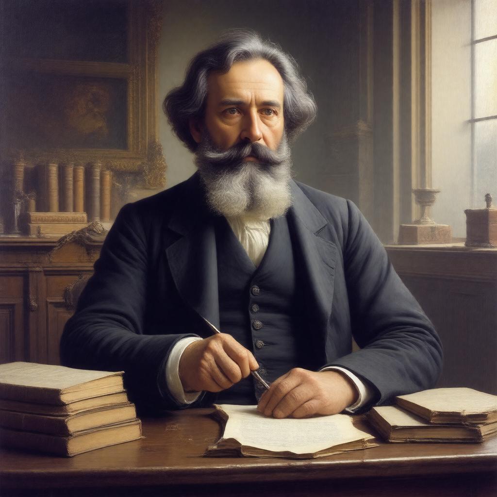 AI-created image of Franz Brentano