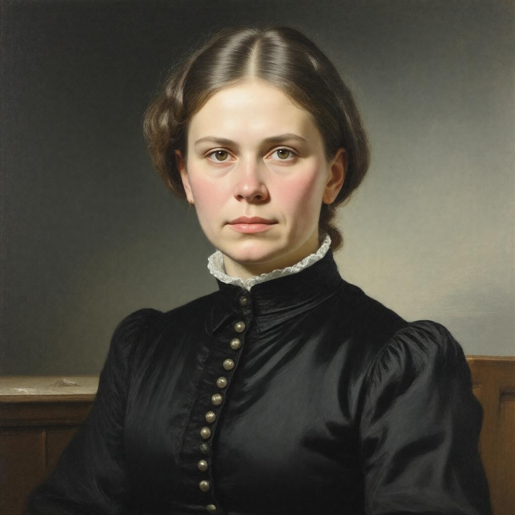AI-created image of Franziska Nietzsche