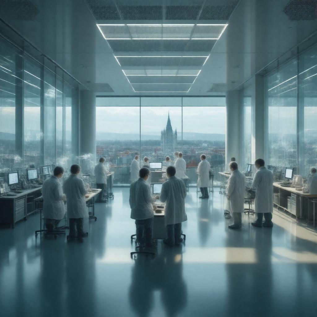 AI-created image of Fraunhofer Society