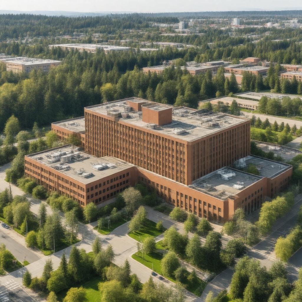 AI-created image of Fred Hutchinson Cancer Center