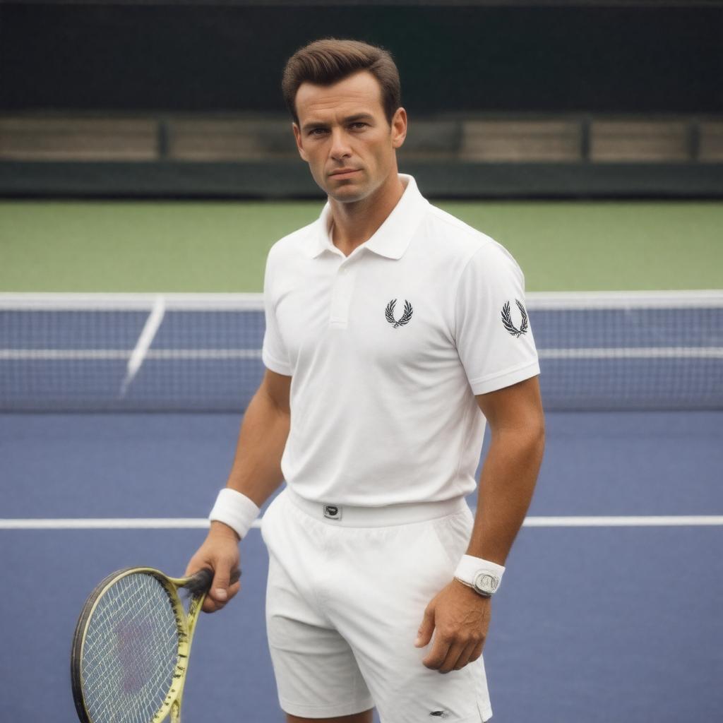 AI-created image of Fred Perry