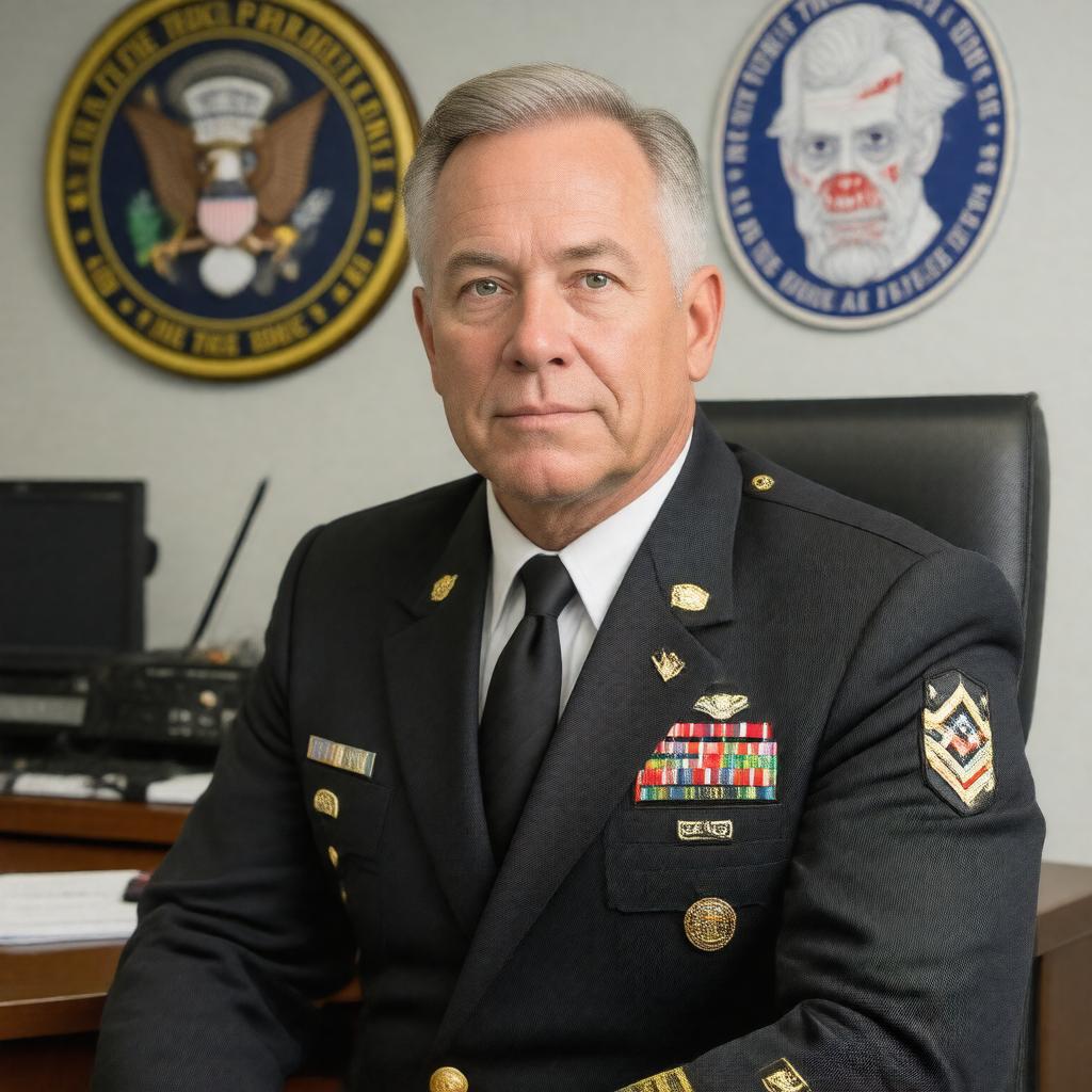 AI-created image of Fred Wellman