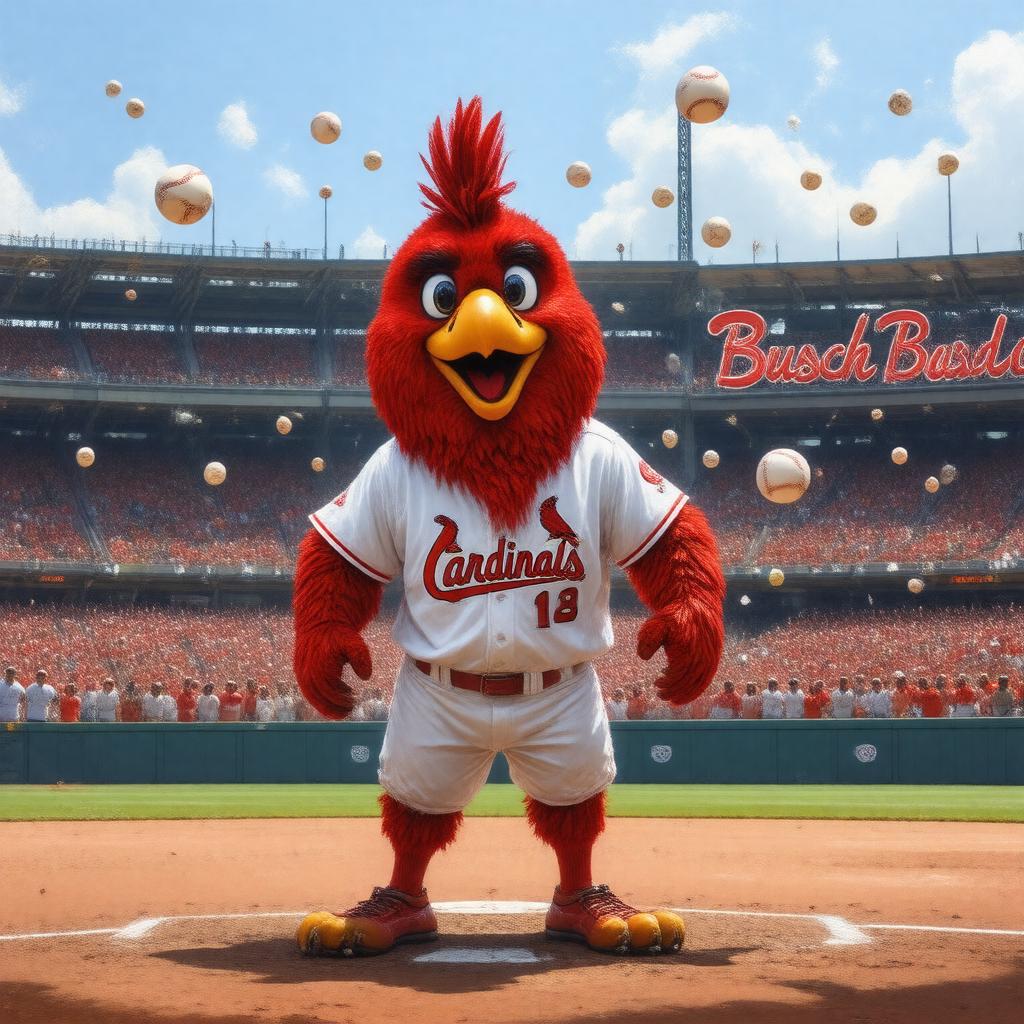 Click to view larger image AI-created image of Fredbird