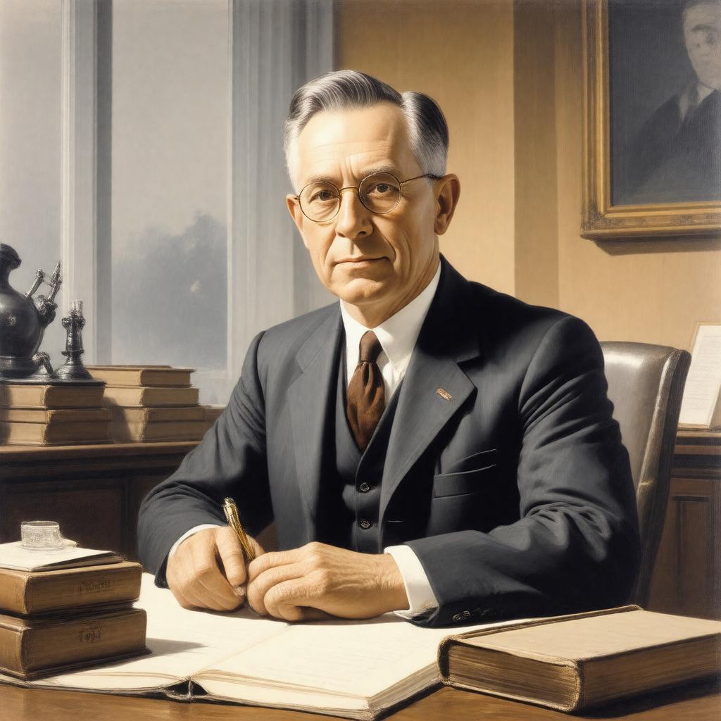AI-created image of Frederick Banting