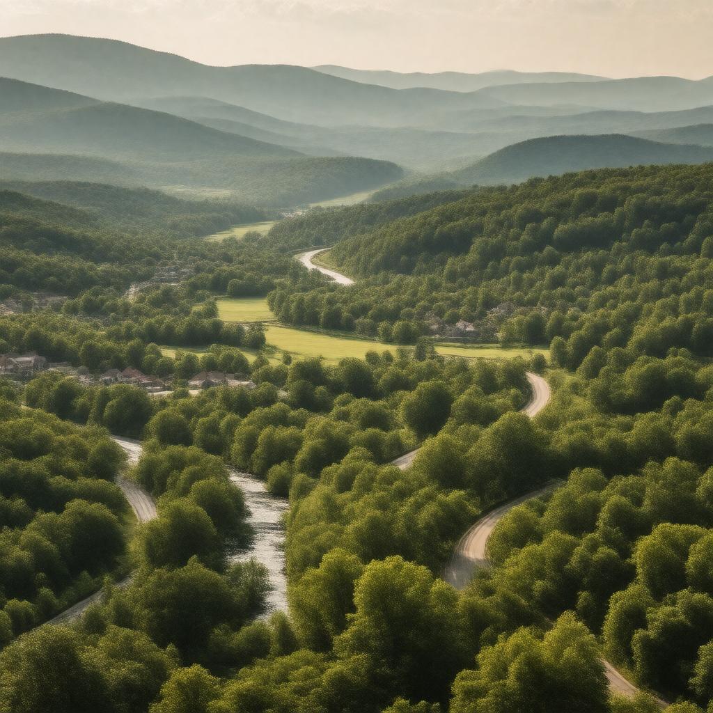 AI-created image of Frederick County, Maryland