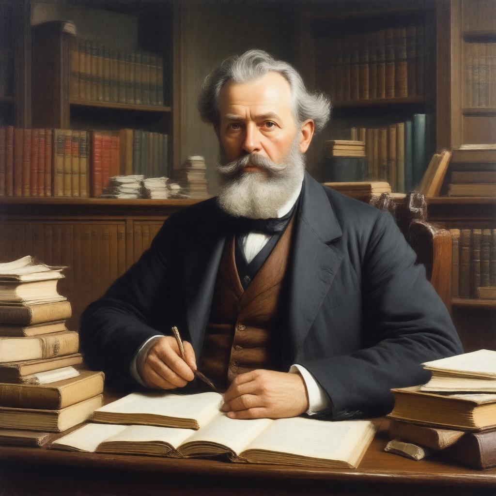 AI-created image of Frederick Denison Maurice