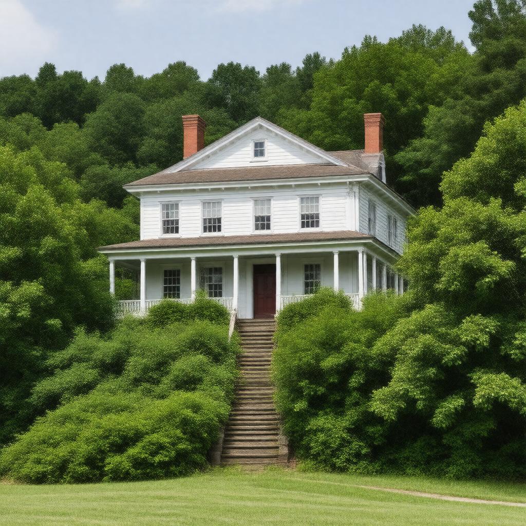 AI-created image of Frederick Douglass National Historic Site