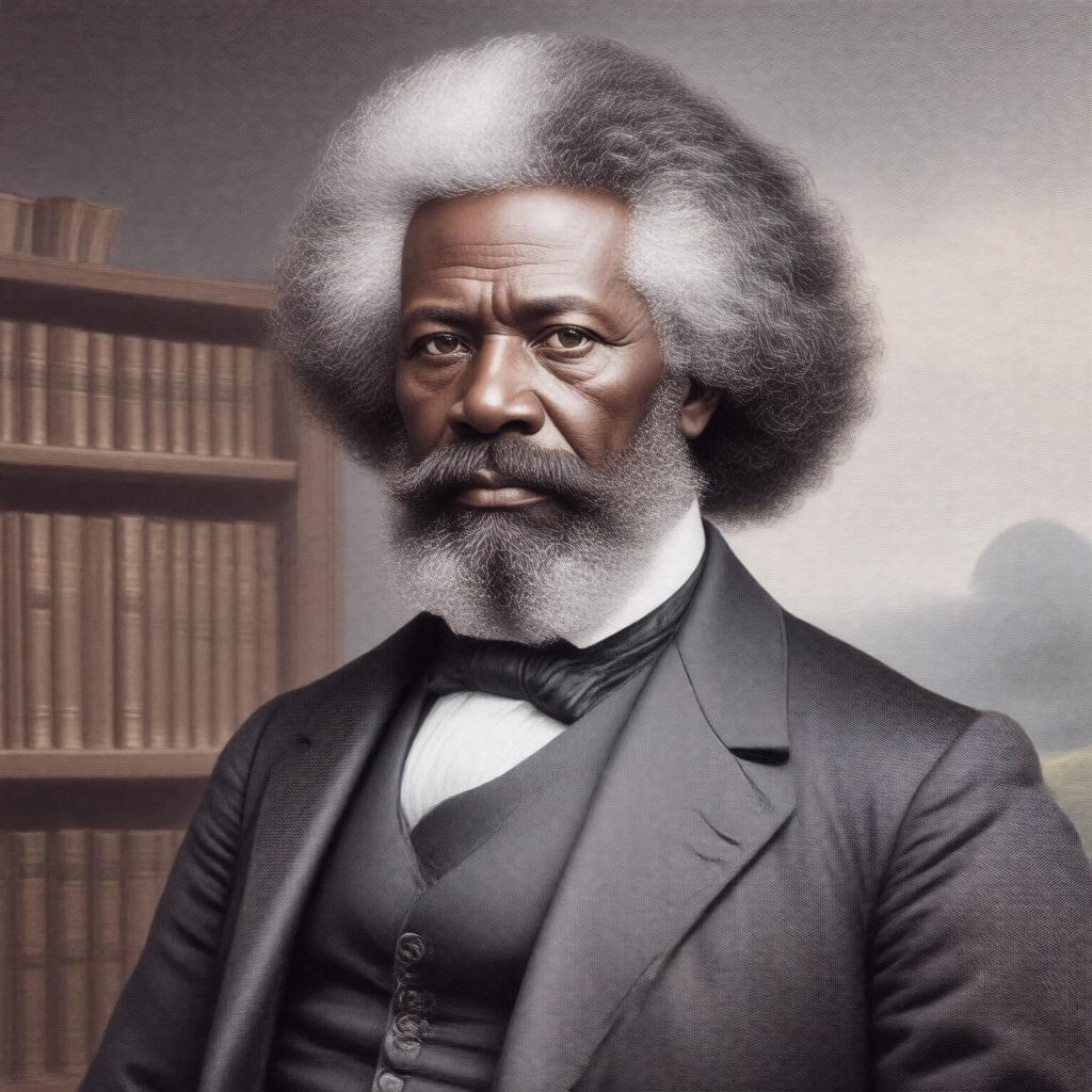 AI-created image of Frederick Douglass