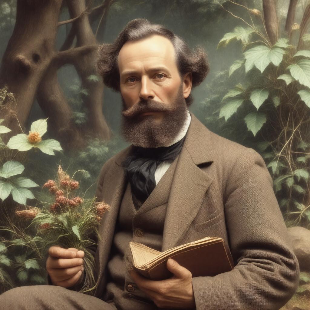 AI-created image of Frederick George Waterhouse