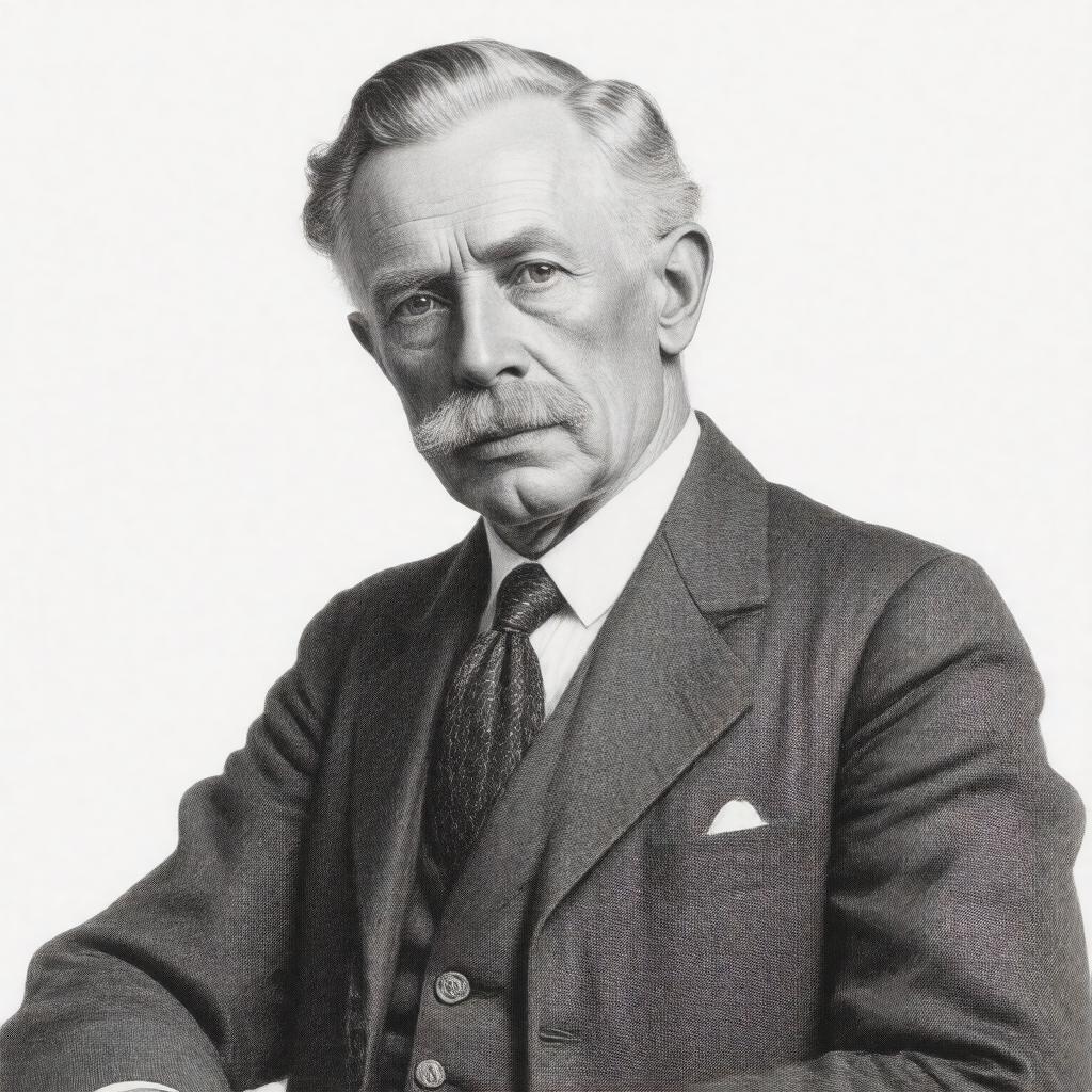 AI-created image of Frederick Gowland Hopkins