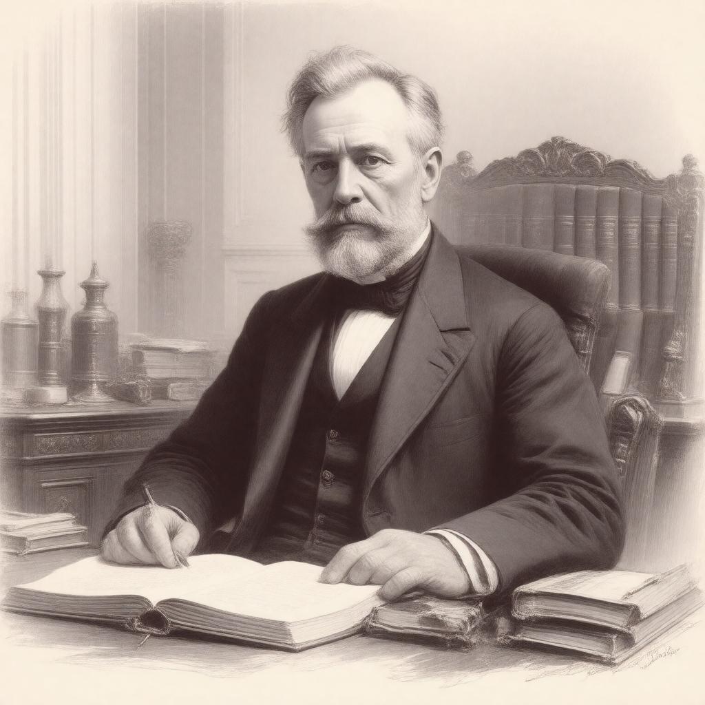 Click to view larger image AI-created image of Frederick Henry Ambrose Scrivener