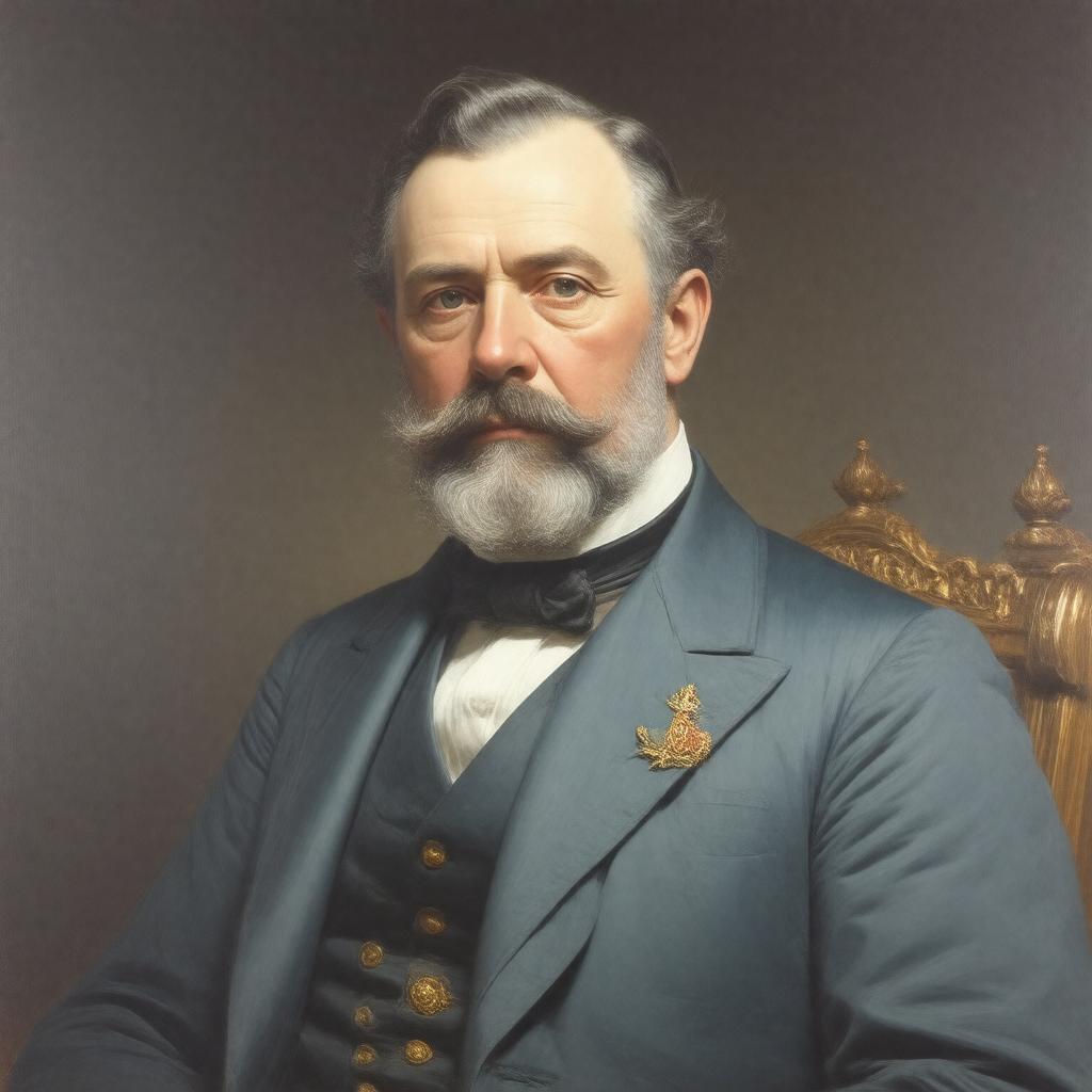 Click to view larger image AI-created image of Frederick John Robinson, 1st Earl of Ripon