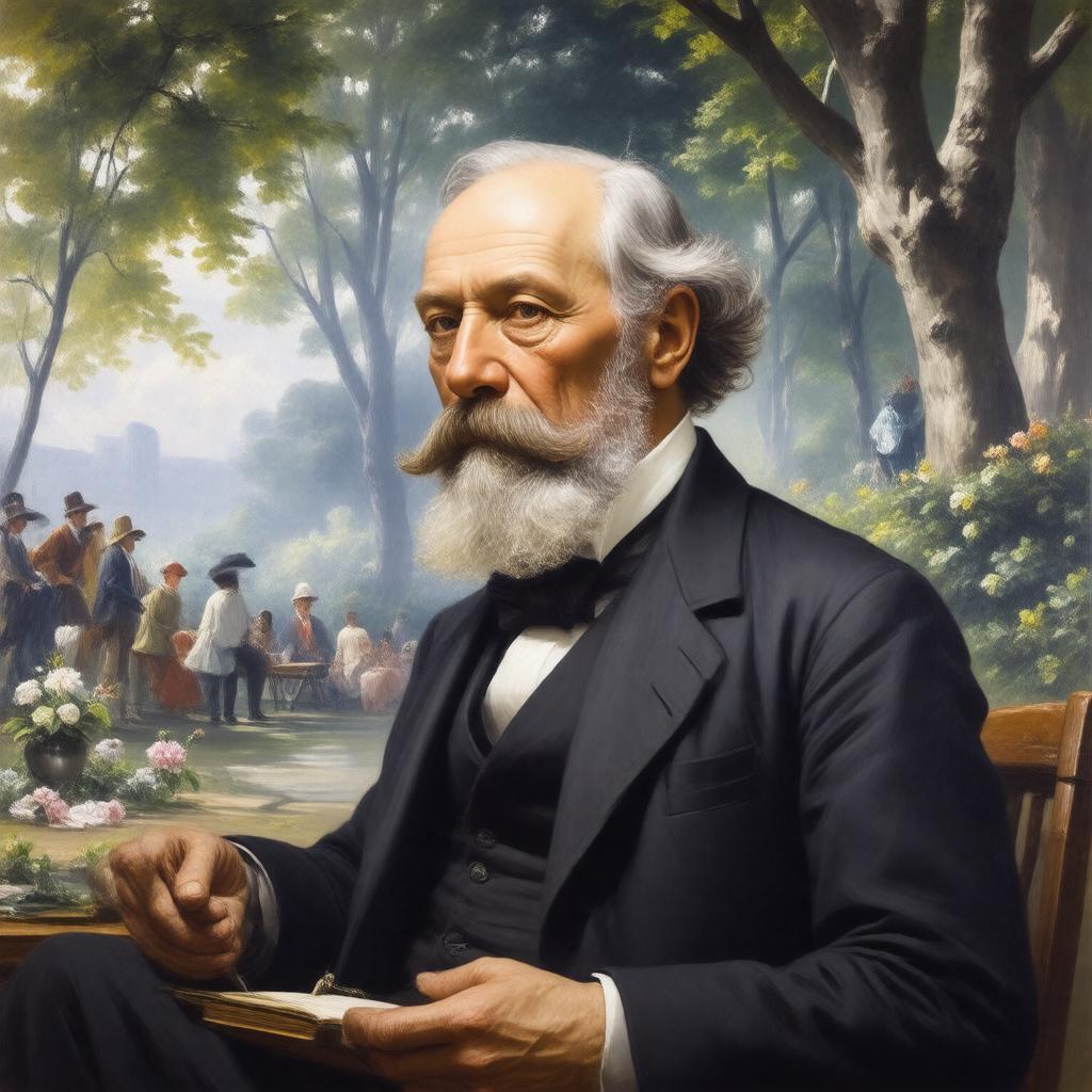 AI-created image of Frederick Law Olmsted