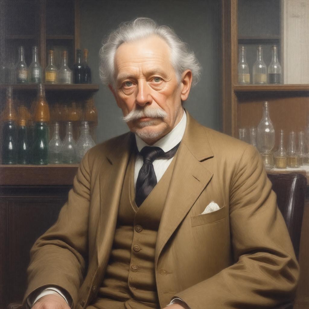 AI-created image of Frederick Lindemann