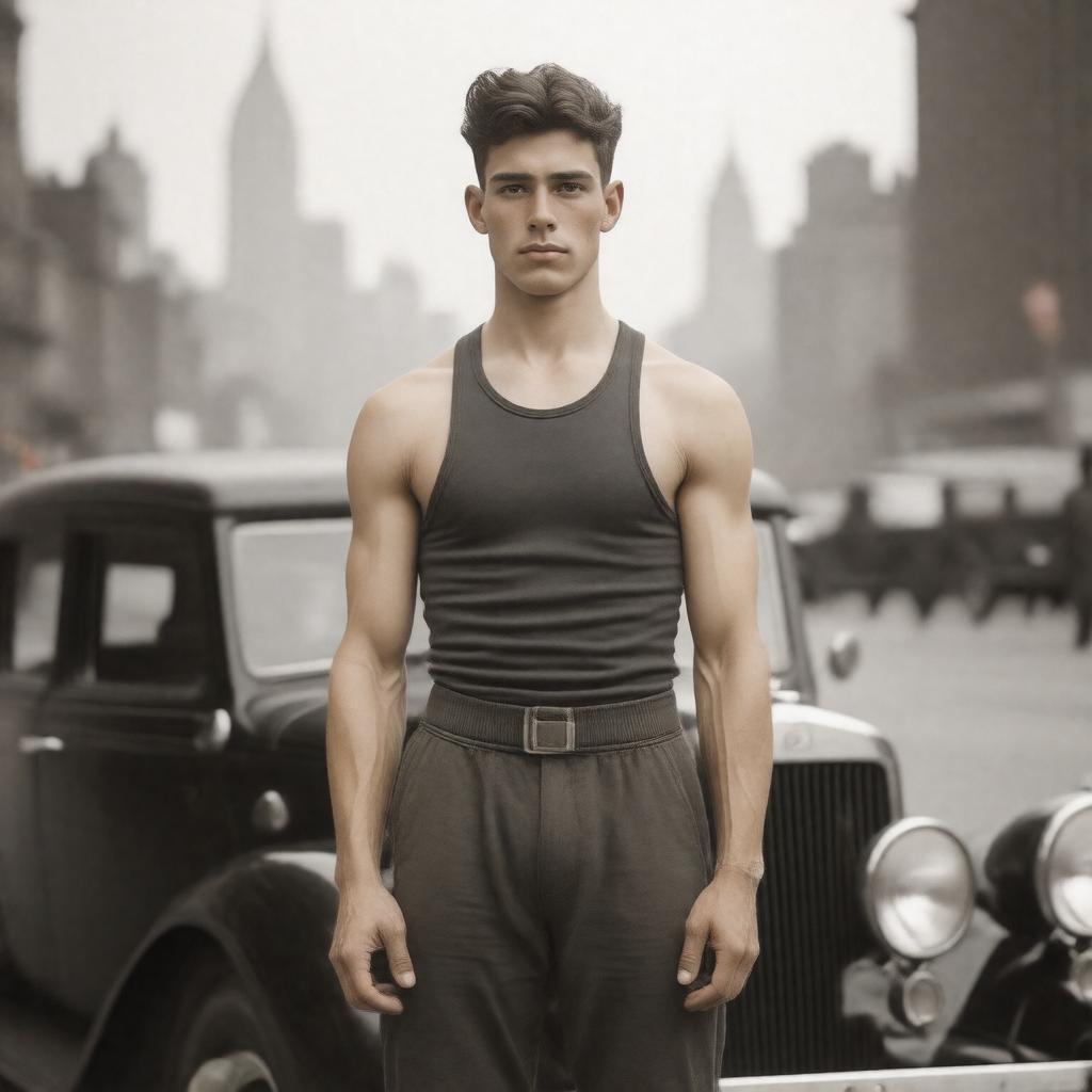 AI-created image of Frederick Lorz