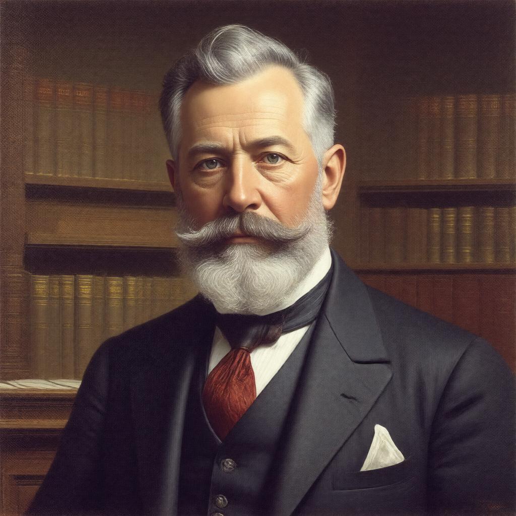 AI-created image of Frederick M. Ashley