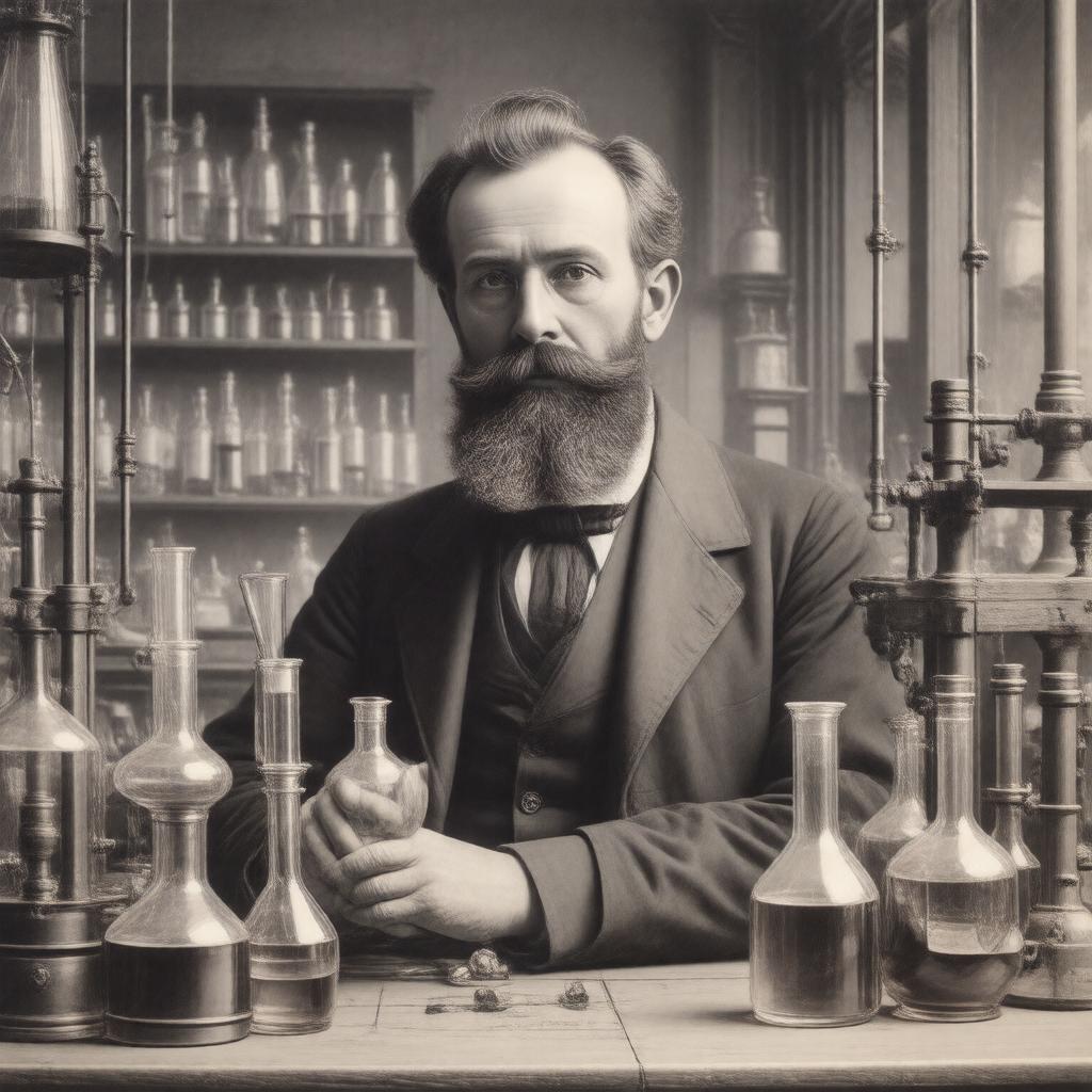 AI-created image of Frederick Mollwo Perkin