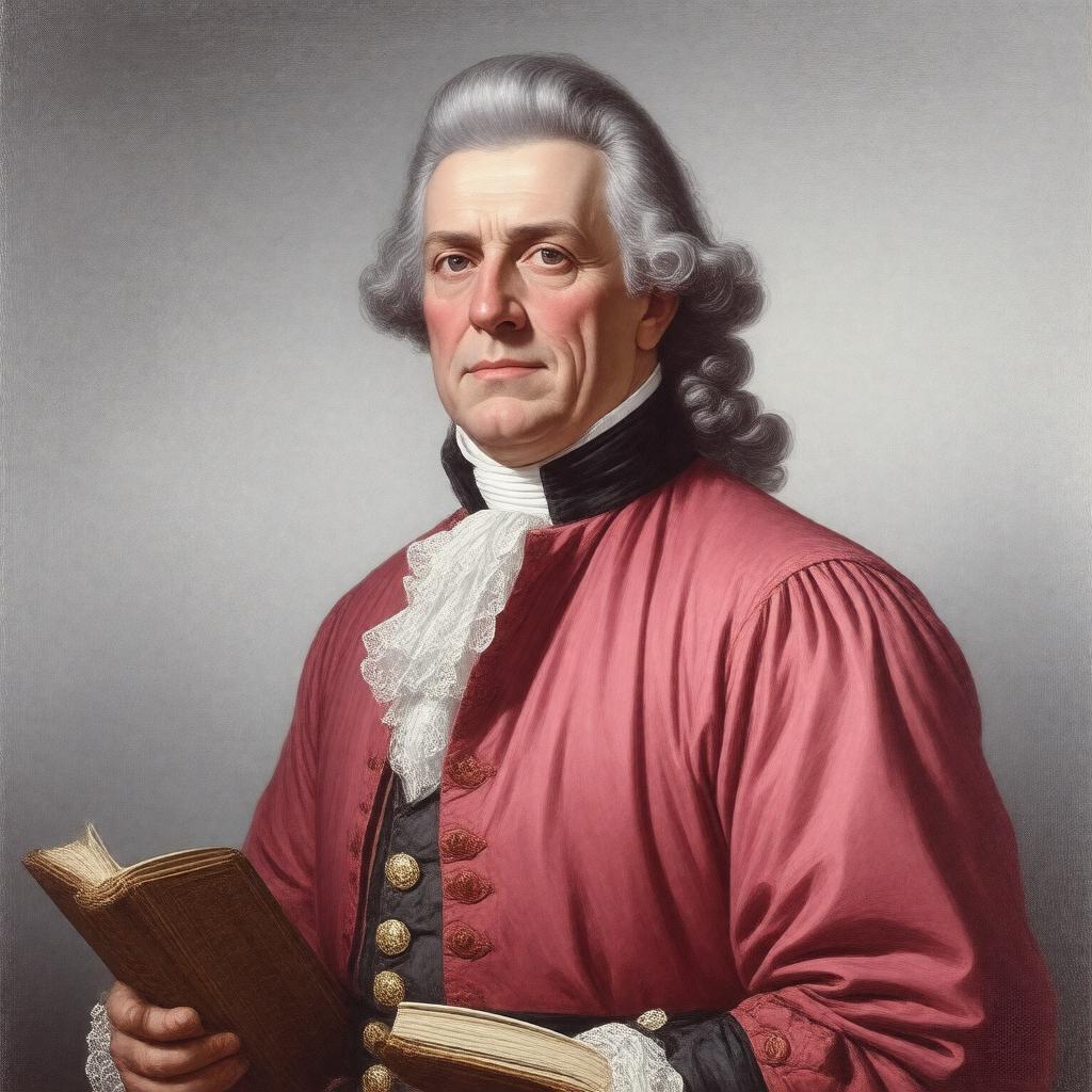 AI-created image of Frederick Muhlenberg