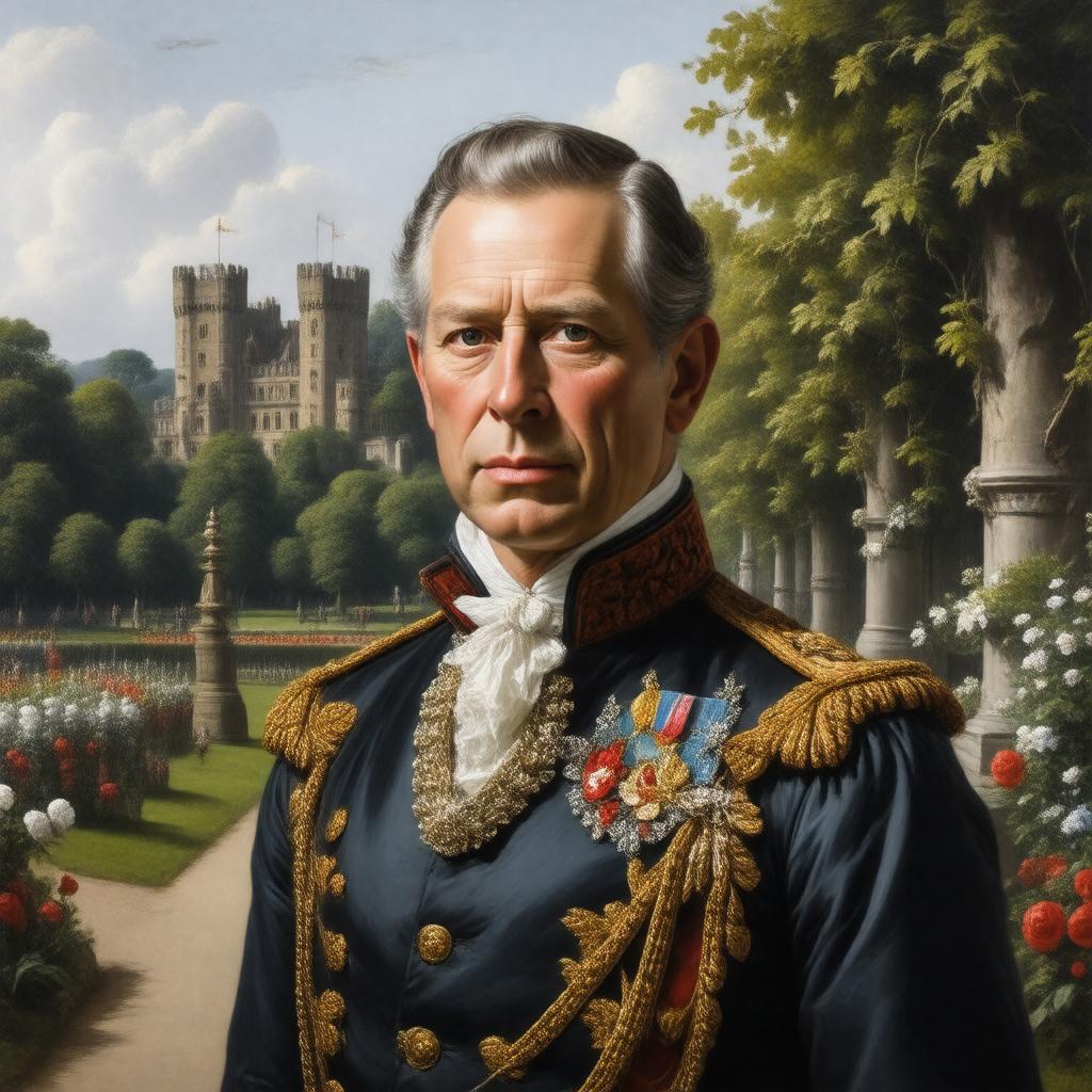 AI-created image of Frederick, Prince of Wales