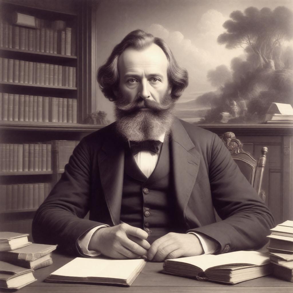 AI-created image of Frederick Tennyson