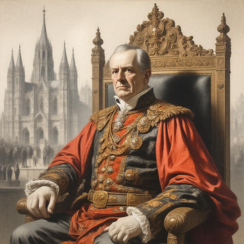 AI-created image of Frederick William IV of Prussia