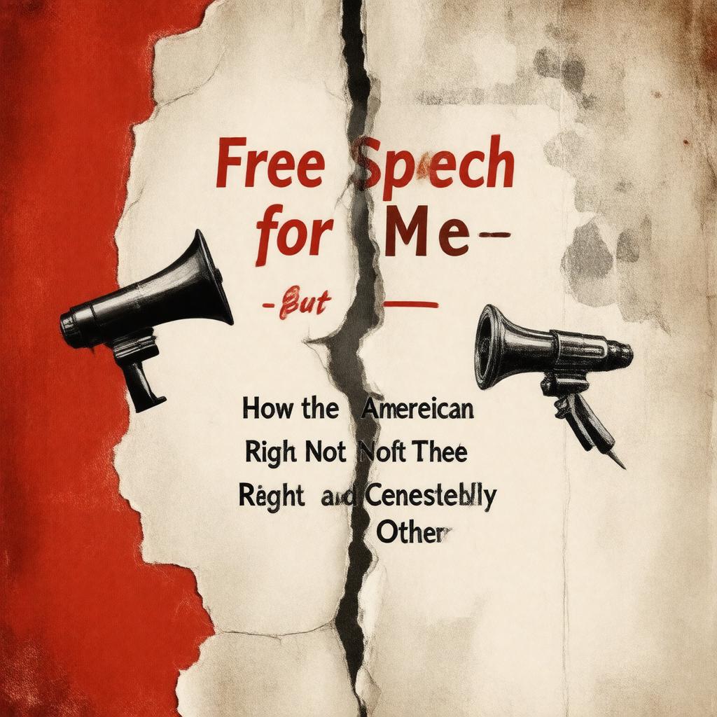 AI-created image of Free Speech for Me—But Not for Thee