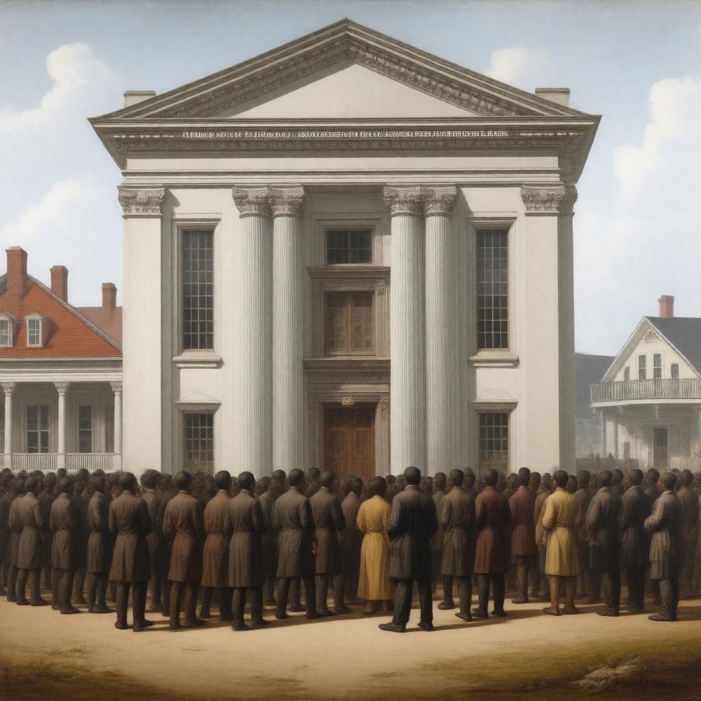 AI-created image of Freedmen's Bureau