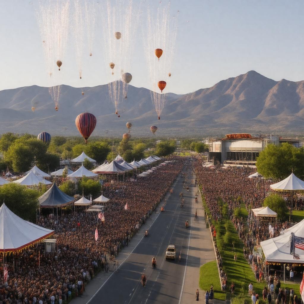 AI-created image of Freedom Festival