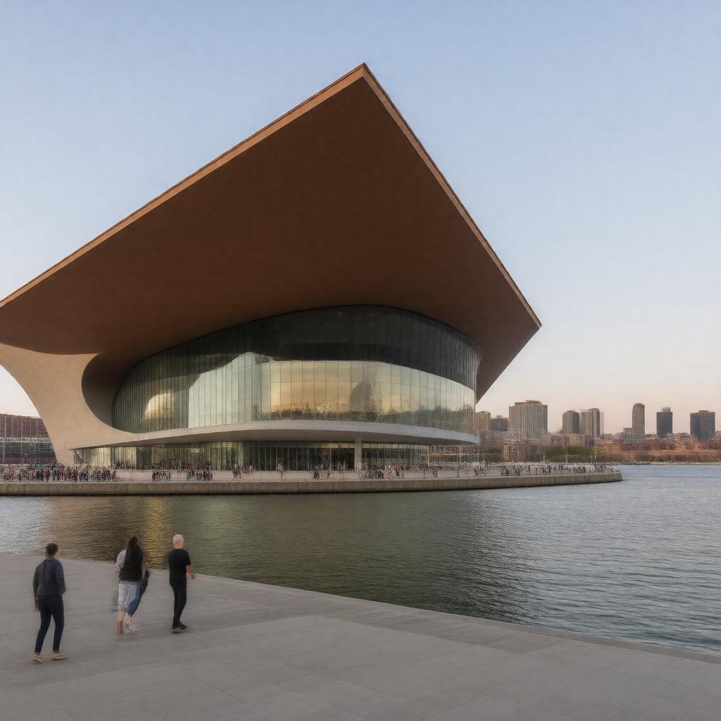 AI-created image of Freedom Mortgage Pavilion