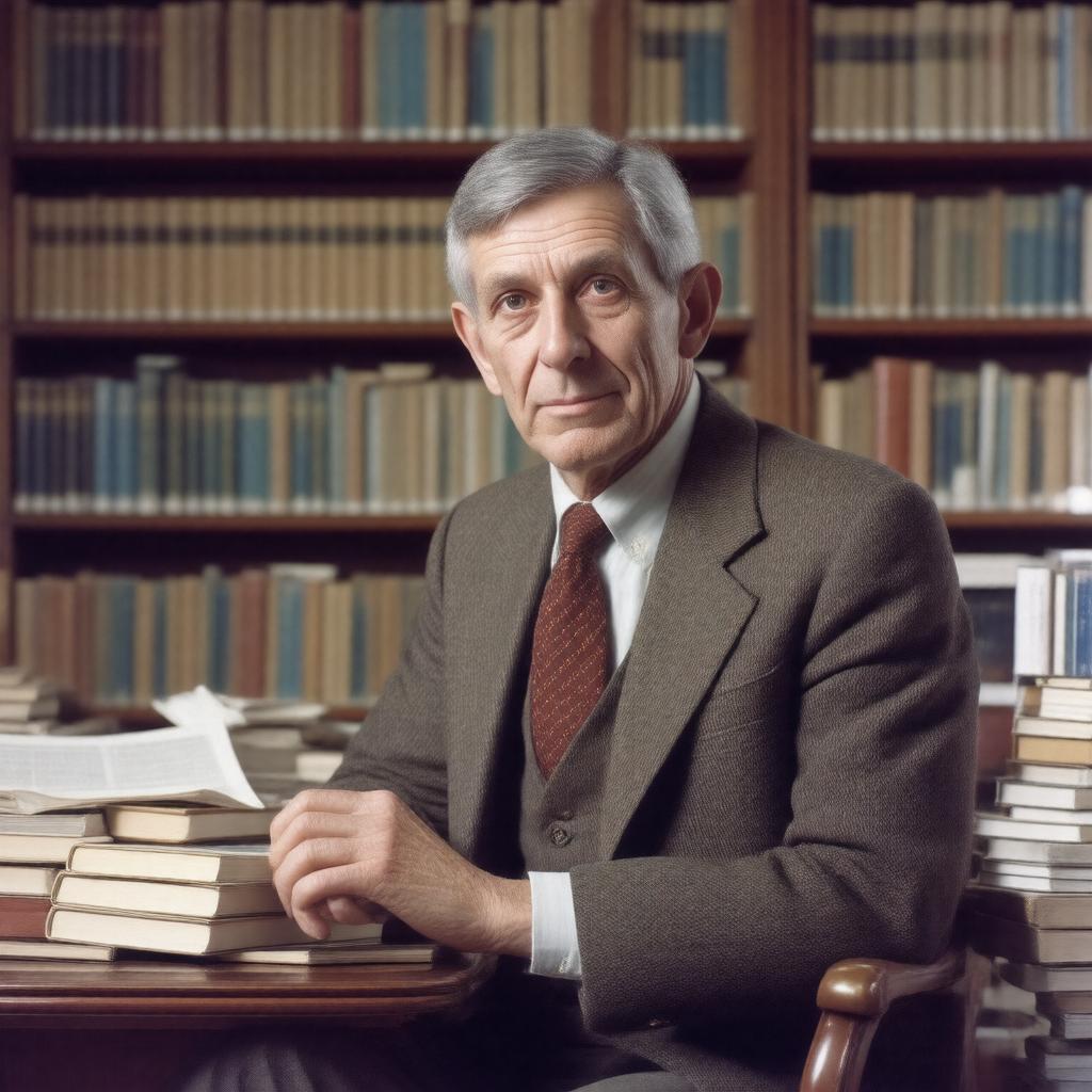 AI-created image of Freeman Dyson